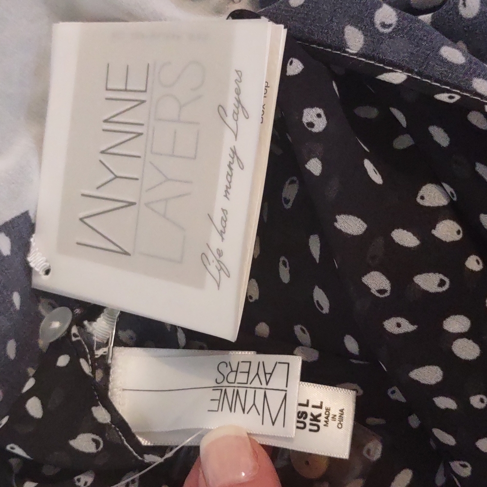 Wynne layers Convertible 20 Looks in 1 Poncho shirt skirt travel Off Shoulder L - Picture 9 of 13